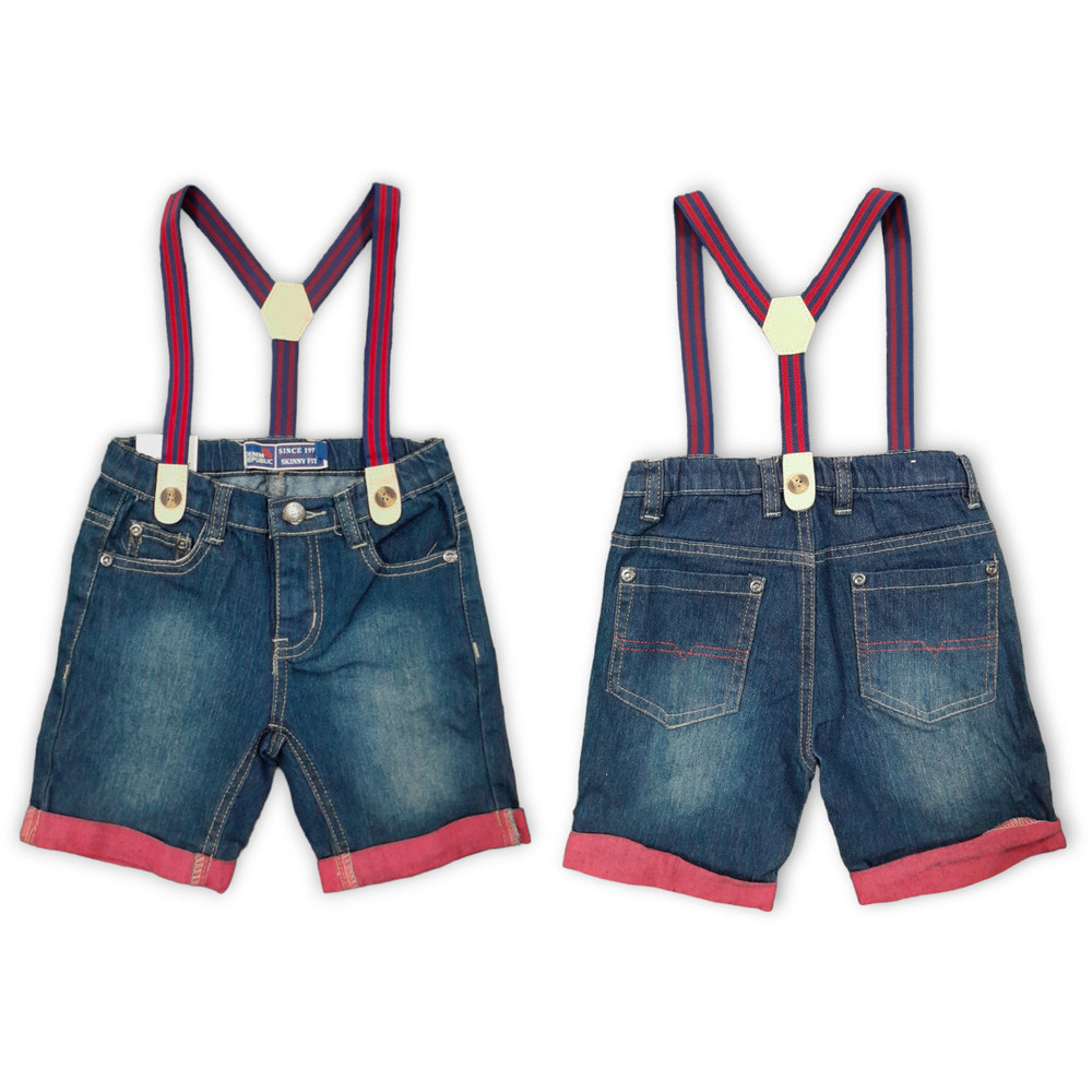 Shorts con outlet tirantes