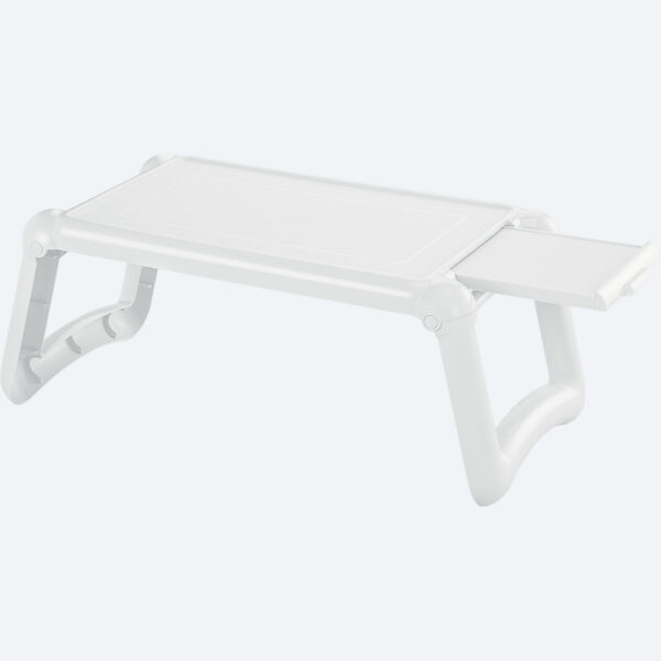 MESA PERSONAL PORTATIL BLANCA PLASTICO