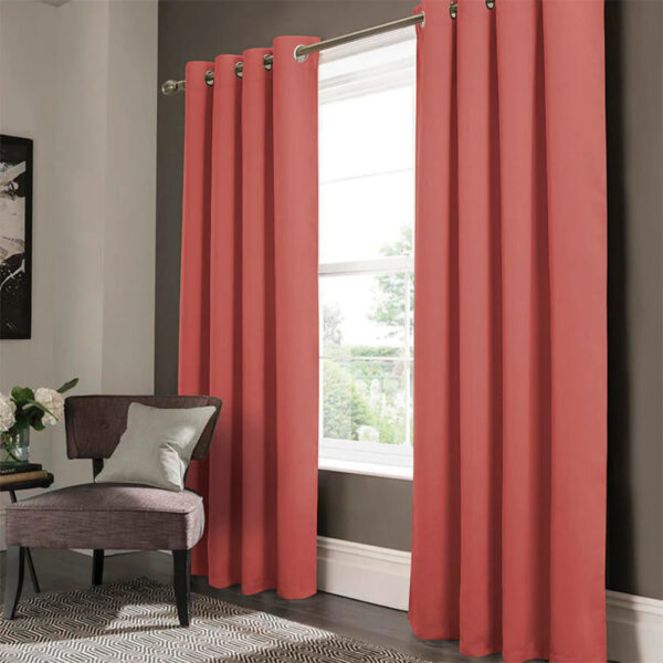 CORTINA 1 PANEL 1.3 m x 2.2m ROSADO OSCURO