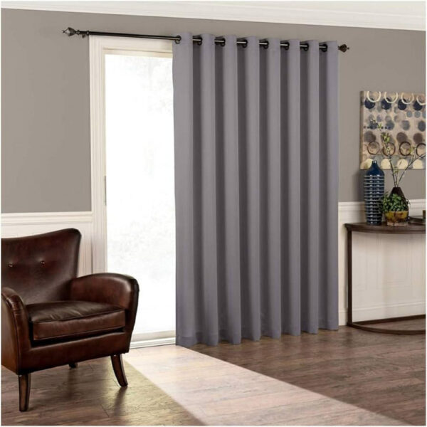 CORTINA 1 PANEL 1.3 m x 2.2m GRIS