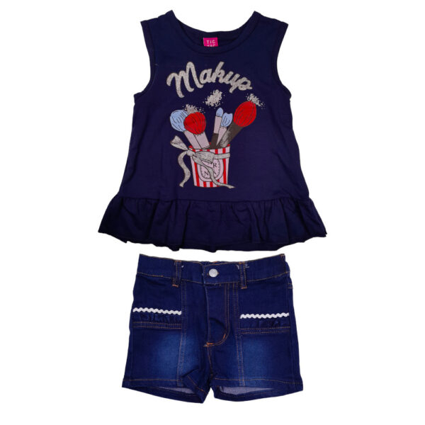 CONJUNTO SHORT NIÑA 2/8 - Imagen 2