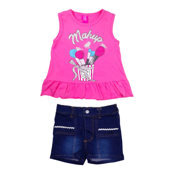 CONJUNTO SHORT NIÑA 2/8 - Imagen 4