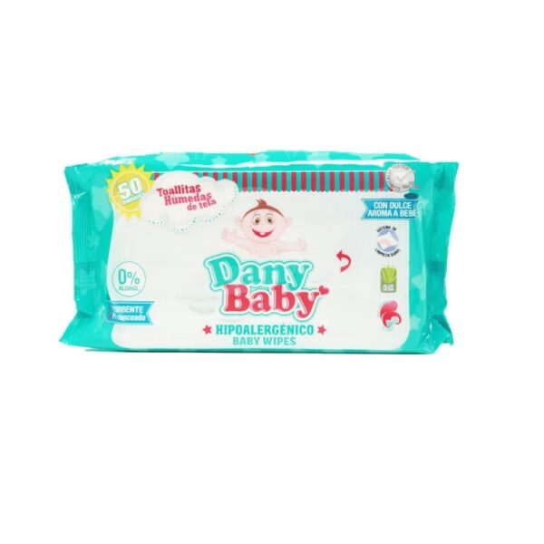 Dany Baby Wipes 50 Unidades