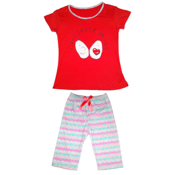 Pijama Con Estampado Niña Juvenil 10/16