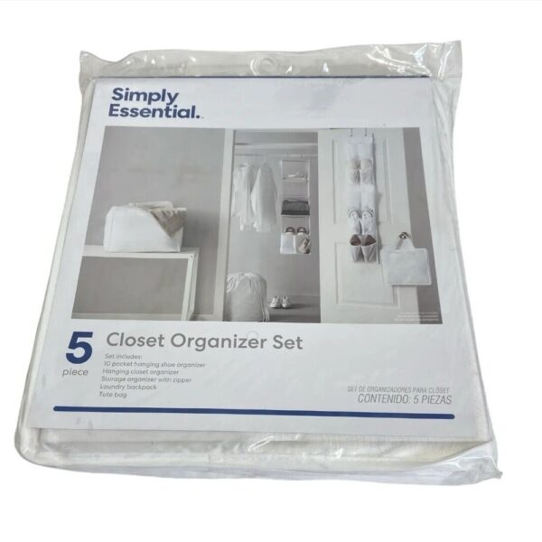 (5 PCS ) Organizador Closet Poliester