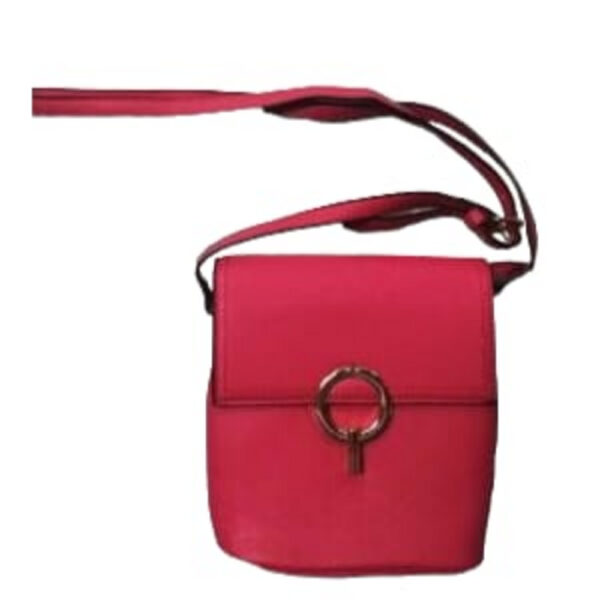 Cartera Con Faja Ajustable Fucsia