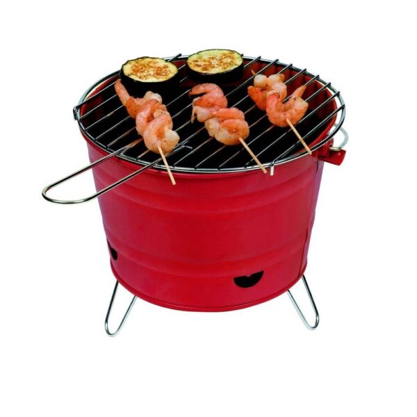 PARRILLA PORTATIL PARA BARBACOA 26CM X 26CM