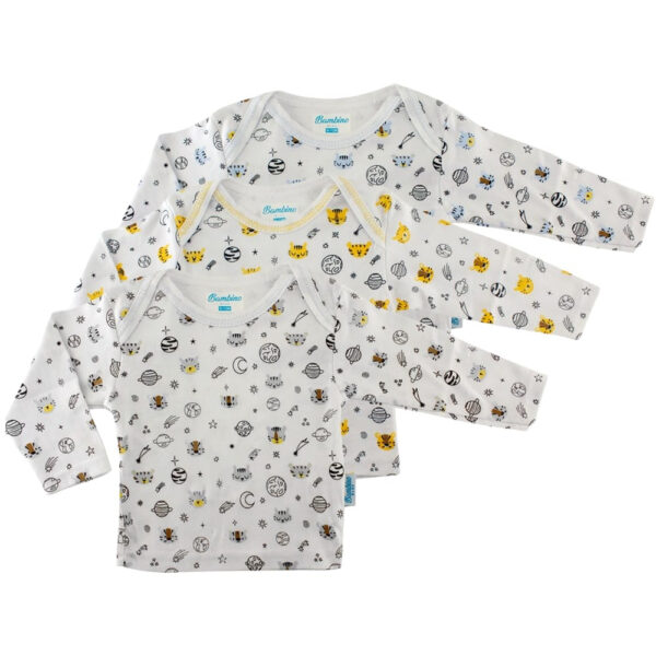 Camiseta Bebe Niño 0-12M Manga Larga