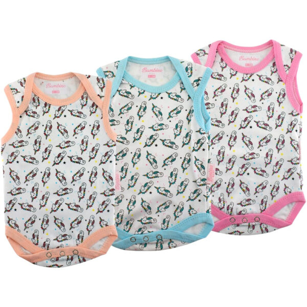 Body Estampado Unicornio Bebe 3-12m