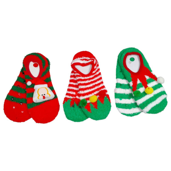 CALCETAS NAVIDEÑAS NIÑOS TALLA 6-8