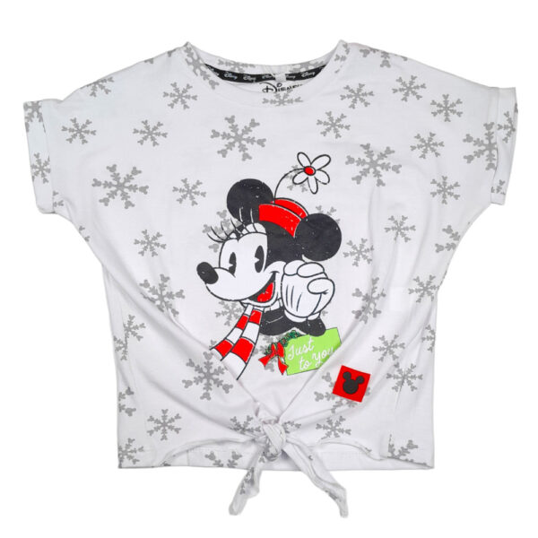 BLUSA NAVIDEÑA MINNIE NIÑA JUVENIL 10-16 - Imagen 2