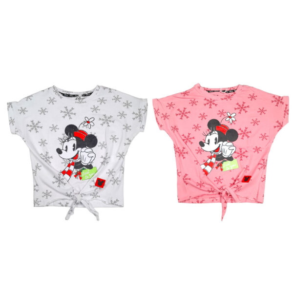 BLUSA NAVIDEÑA MINNIE NIÑA JUVENIL 10-16