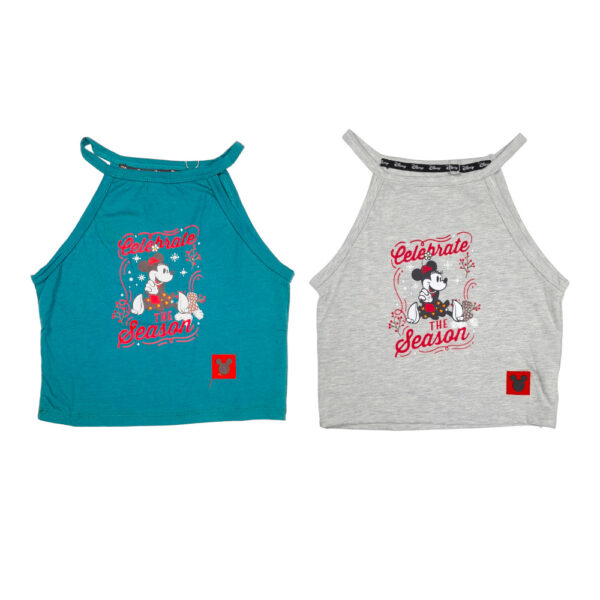 BLUSA NAVIDEÑA MINNIE NIÑA JUVENIL 10/16