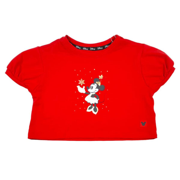 BLUSA NAVIDEÑA MINNIE NIÑA JUVENIL 10-16 - Imagen 3