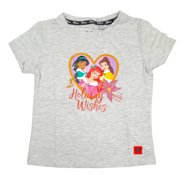 BLUSA NAVIDEÑA PRINCESAS NIÑA 2/8 - Imagen 3