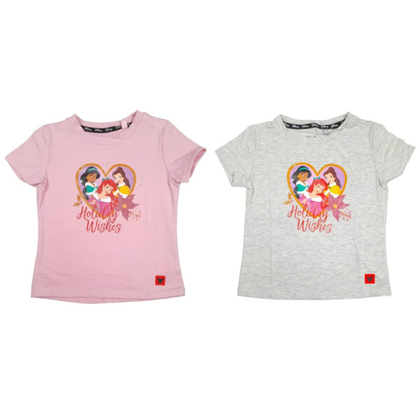 BLUSA NAVIDEÑA PRINCESAS NIÑA 2/8