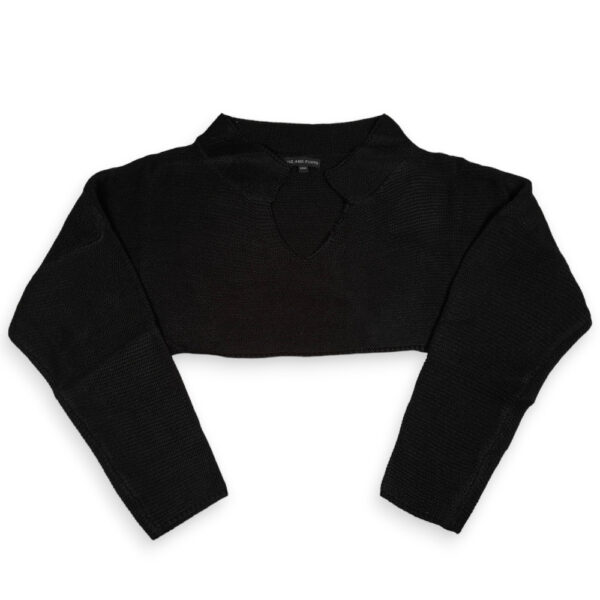 Sweater Tejido Crop Top - Imagen 3