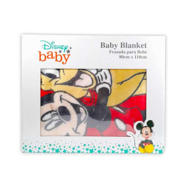 FRAZADA MICKEY MOUSE DISNEY BABY - Imagen 2