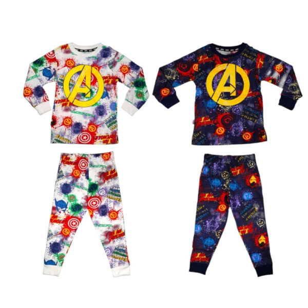 PIJAMA AVENGERS NIÑO 4/12