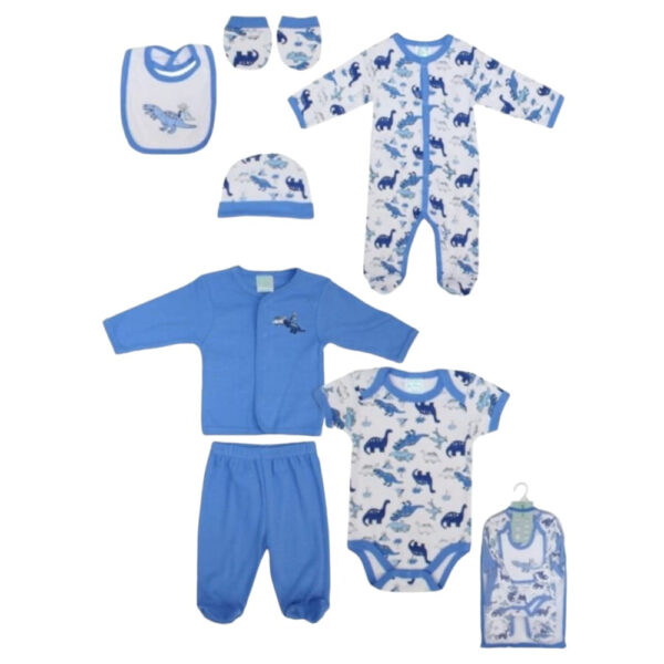 Set 8PCS Conjunto Bebe 0-3/3-6 Meses