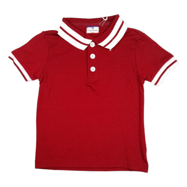 CAMISETA POLO CON RAYAS - Imagen 2