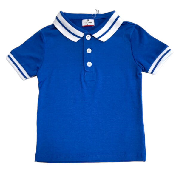 CAMISETA POLO CON RAYAS - Imagen 3