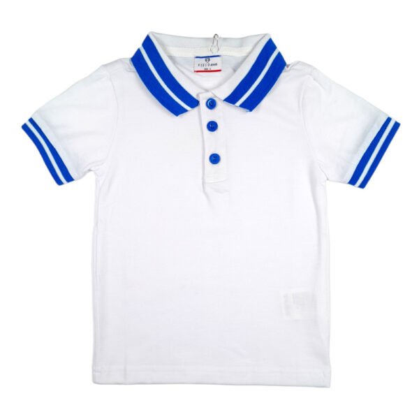 CAMISETA POLO CON RAYAS - Imagen 4