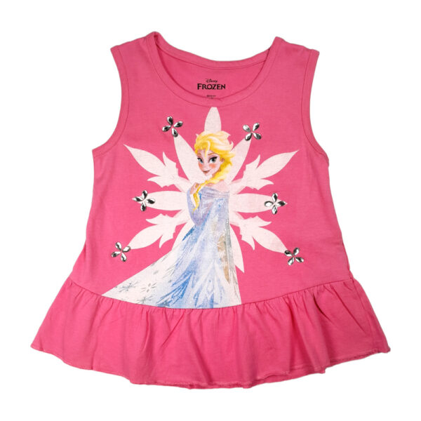 BLUSA SIN MANGA ESTAMPADA -ELSA FROZEN - Imagen 2