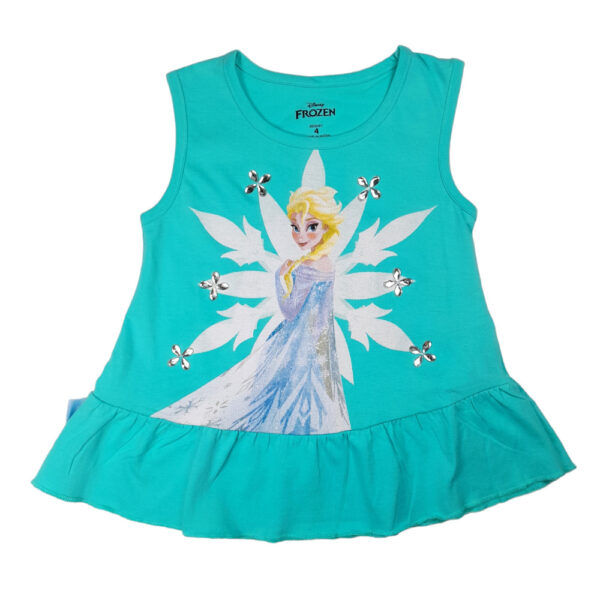 BLUSA SIN MANGA ESTAMPADA -ELSA FROZEN - Imagen 3