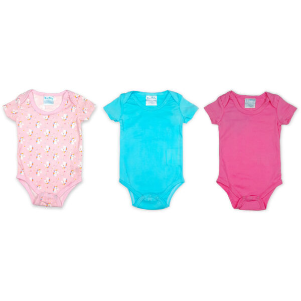 Set 3 Bodys Niña Bebe 3/12M