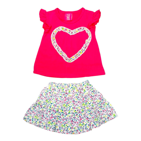 Conjunto Falda Niña Bebe 12/24 - Imagen 2