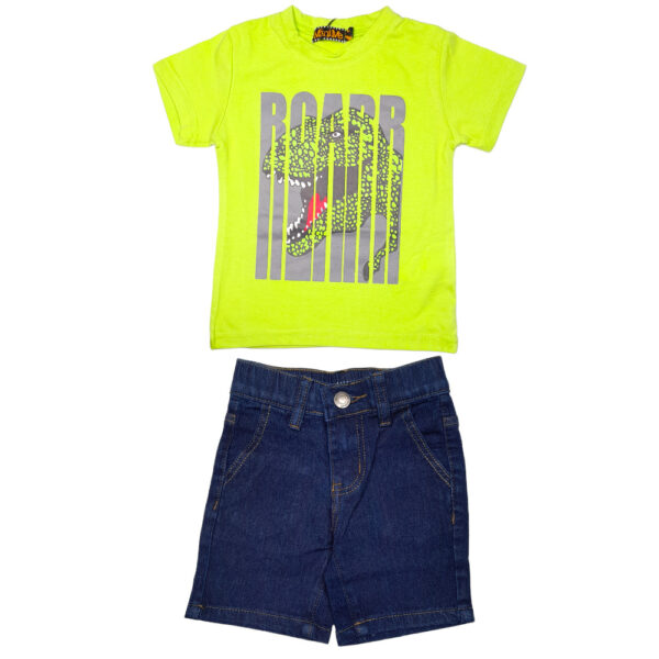 CONJUNTO SHORT MEZCLILLA -ROARR - Imagen 2