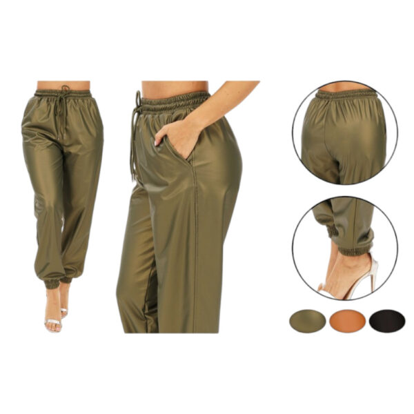 Jogger Liso -Cuerina