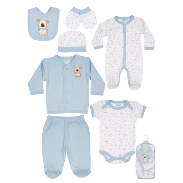 Set 8PCS Conjunto Bebe 0/3 - 3/6 Meses