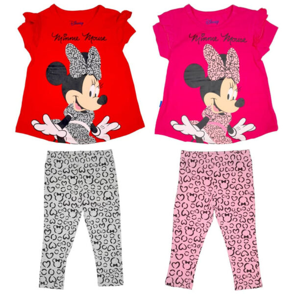 Conjunto Leggins Minnie Niña 2/8