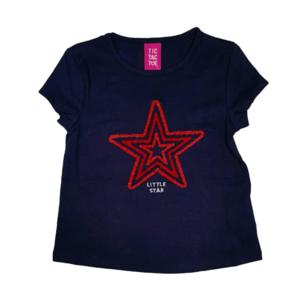 Blusa Estampada Estrellas Niña 2/8 - Imagen 2