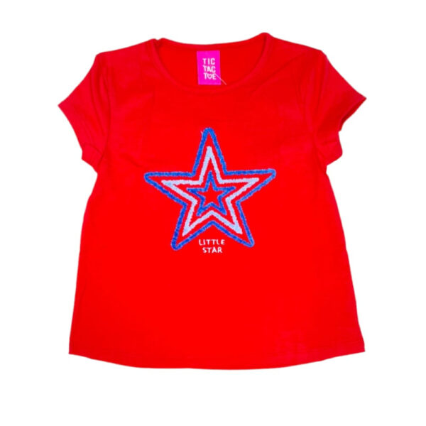 Blusa Estampada Estrellas Niña 2/8 - Imagen 3