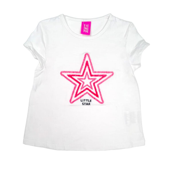 Blusa Estampada Estrellas Niña 2/8 - Imagen 4