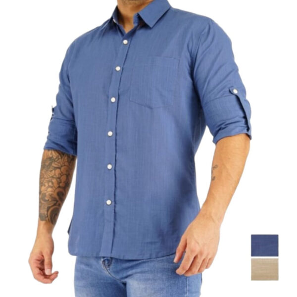 CAMISA MANGA LARGA Y 3/4