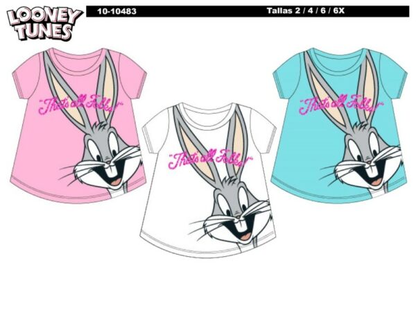 BLUSA LOONEY TUNES NIÑA 2/8