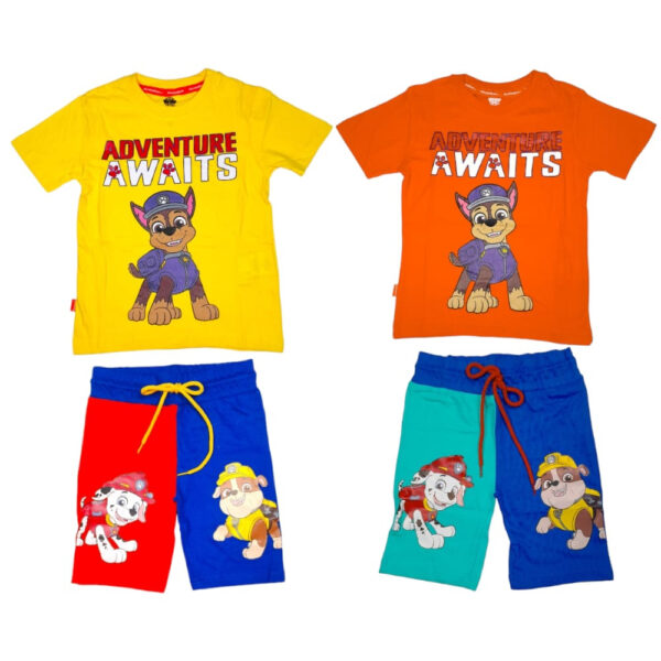 Conjunto Short Paw Patrol Niño 2/8