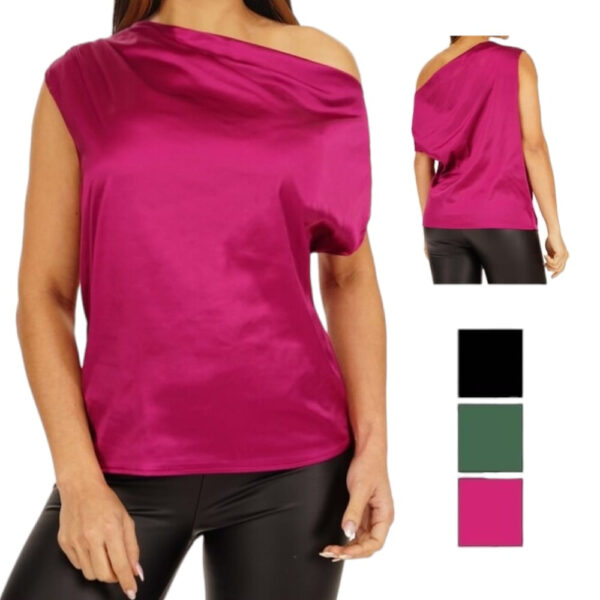 BLUSA DE SEDA SATIN