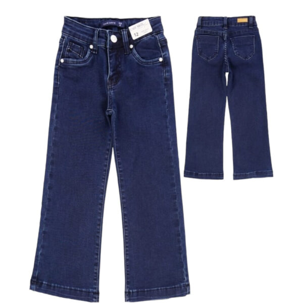 Jeans Ancho 10-16 Niña Juvenil