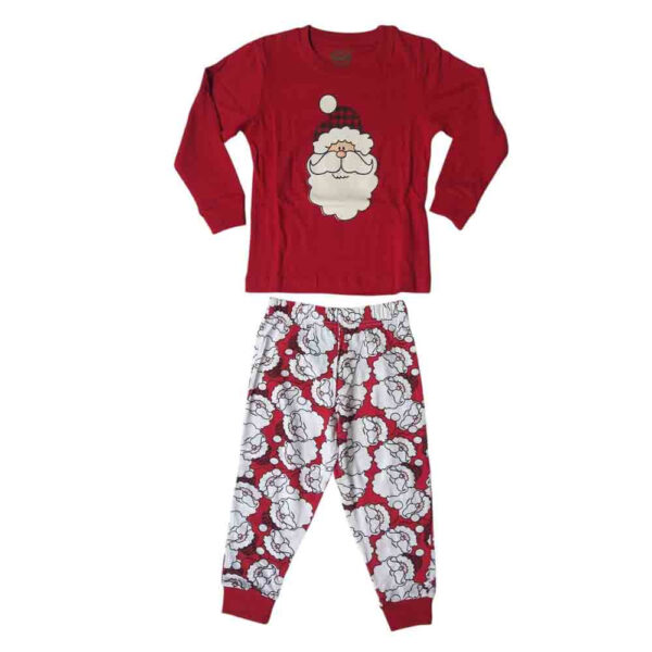 CONJUNTO NIÑO PIJAMA NIÑO 2/8 NAVIDEÑO