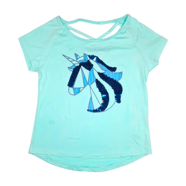 Blusa Unicornio Niña Juvenil 10/16 - Imagen 3