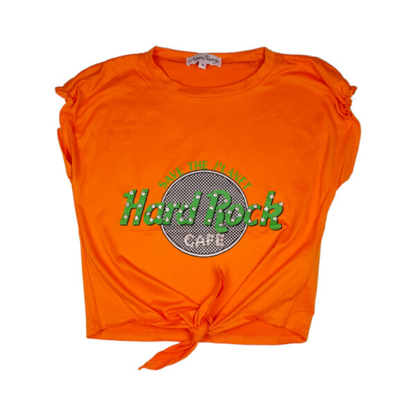 Blusa Corta Niña Juvenil HARD ROCK - Imagen 3