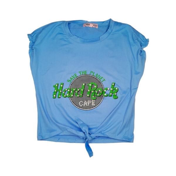 Blusa Corta Niña Juvenil HARD ROCK - Imagen 4