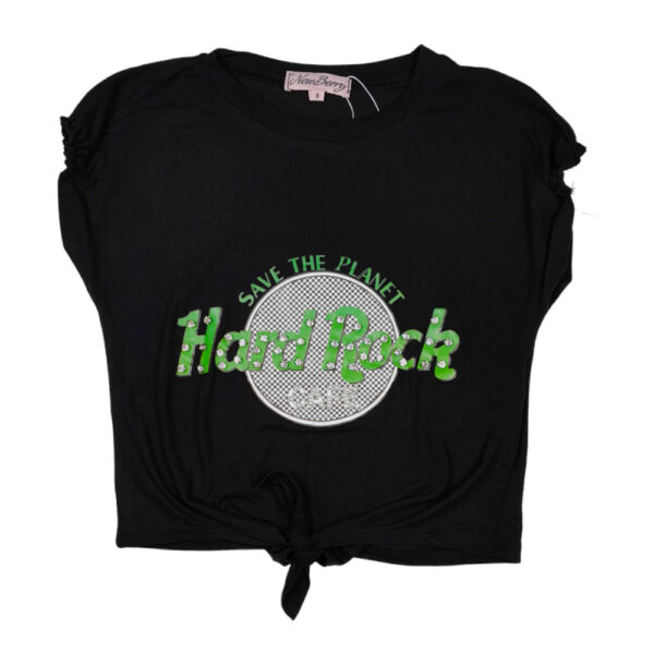 Blusa Corta Niña Juvenil HARD ROCK - Imagen 5