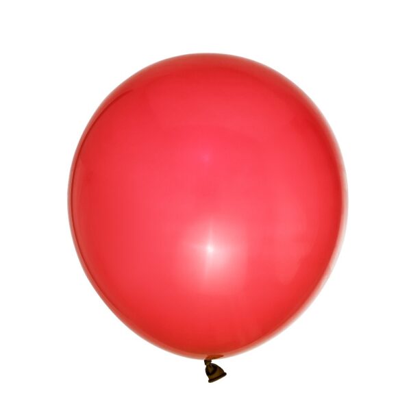 GLOBO DE LATEX 23CM 100U - ROJO