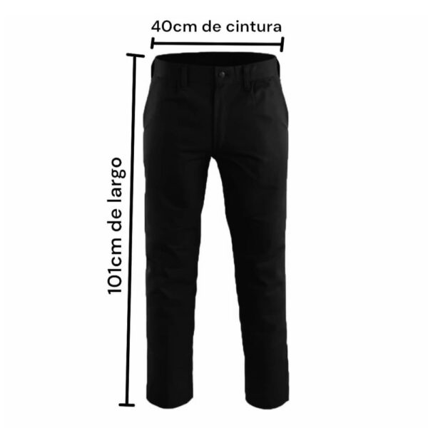 PANTALON ESCOLAR NEGRO NIÑO TALLA 18
